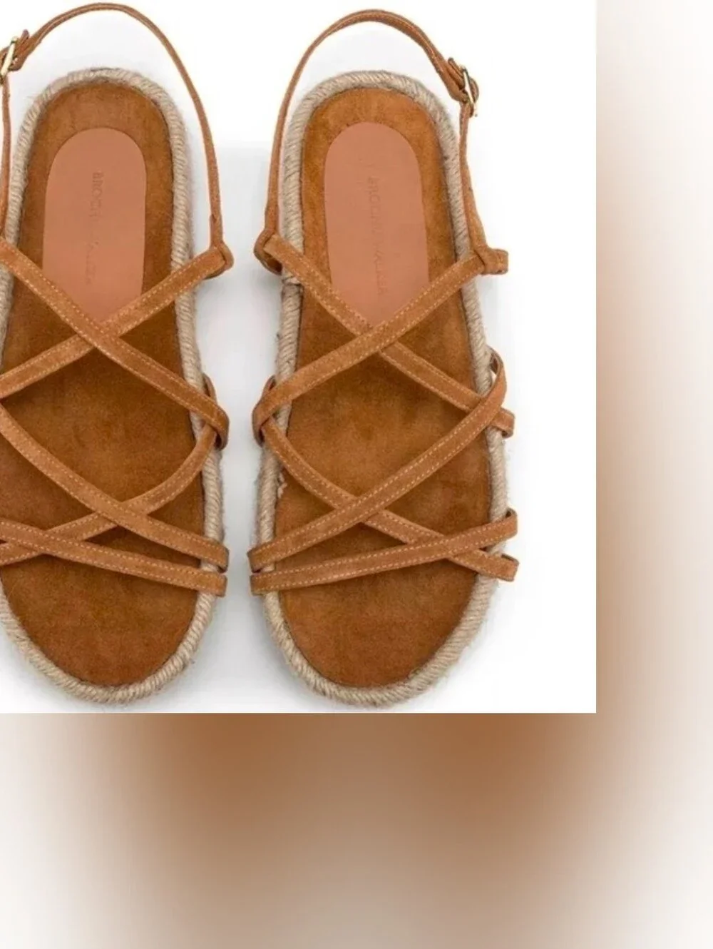 Brochu Walker Dawson Espadrille Sandals Size 9
